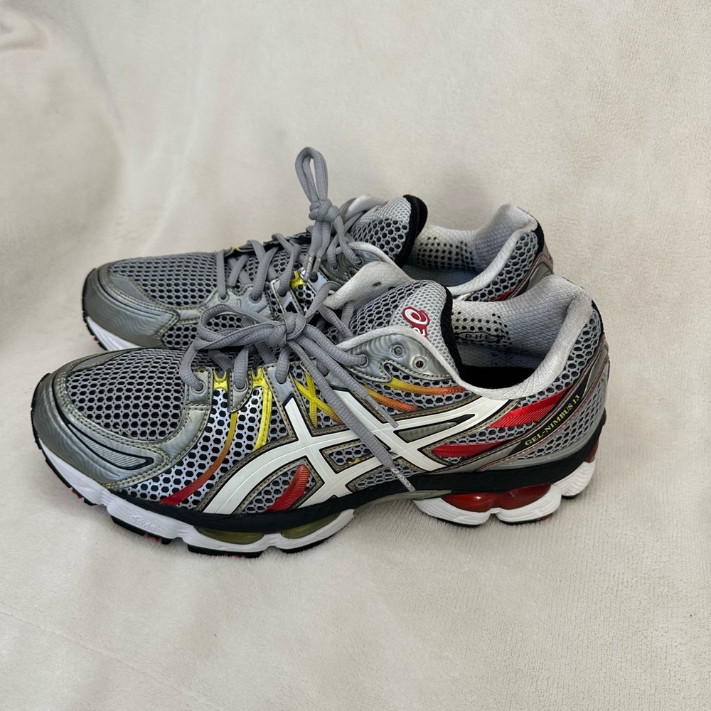 Asics Gel Nimbus 13 Mens Shoes Size 11.5 T142N - Picture 2 of 9